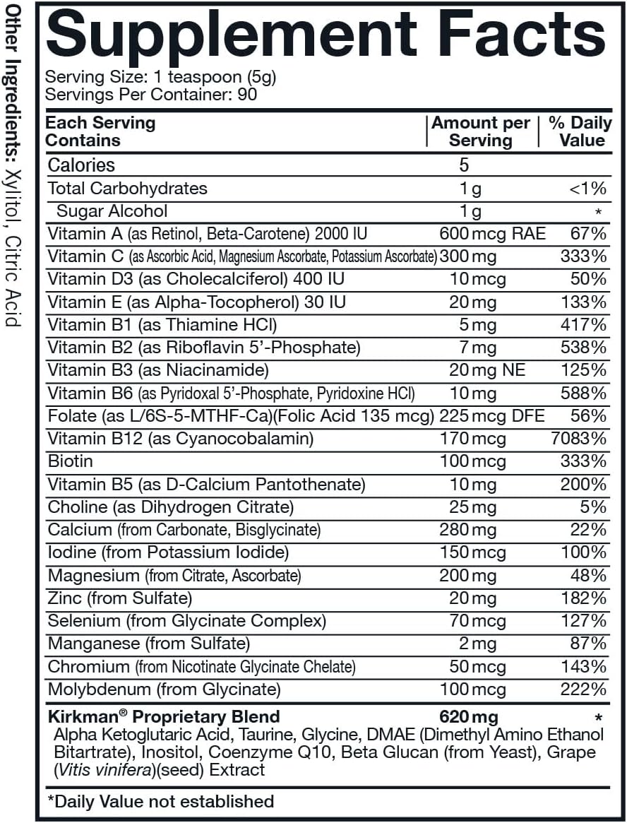Kirkman Spectrum Complete II Powder - Hipoalergénico - 454 g