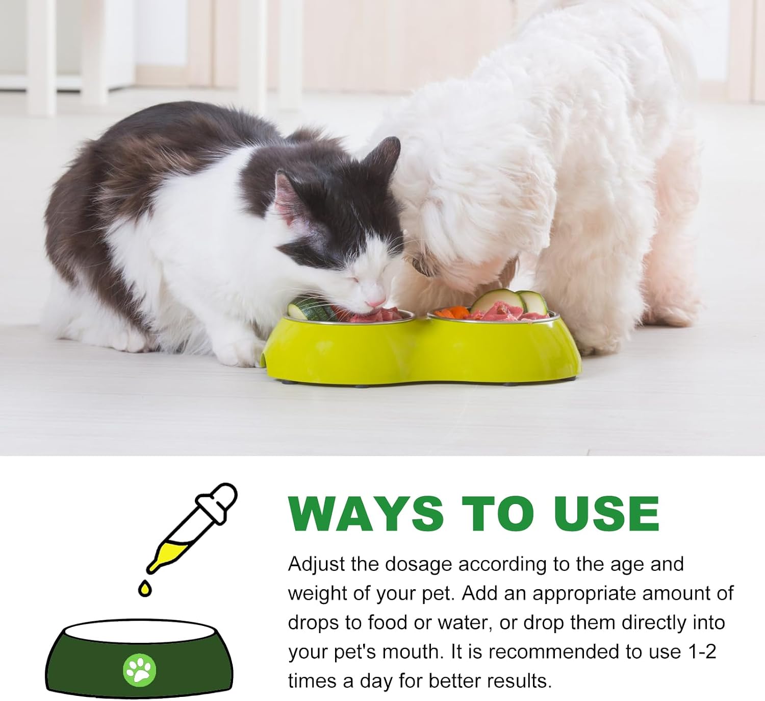 Nupec Gotas Naturales para Infección Urinaria en Perros y Gatos - Suplemento de Arándano para el Tracto Urinario, Salud Renal y Vesical