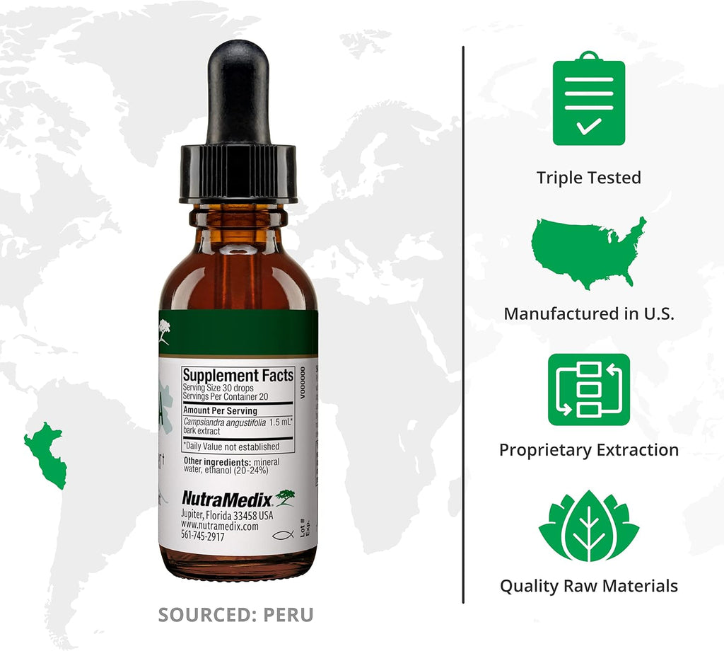 NutraMedix Cumanda - Tintura de Corteza de Huacapurana - 30 ml
