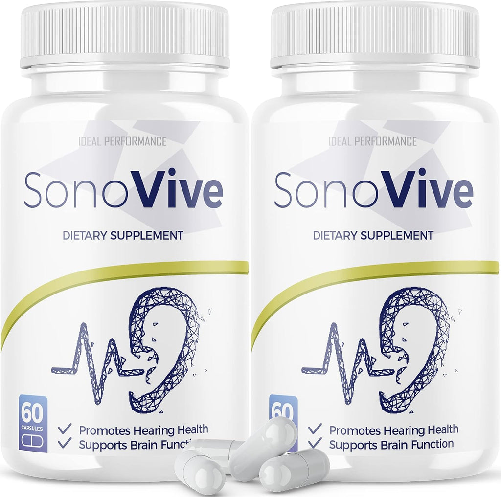 Sonovive Cápsulas para la Audición - 120 Cápsulas (2 Envases)