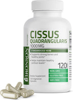 Bronson Cissus Quadrangularis Extract 1000 mg, 120 Cápsulas Vegetarianas