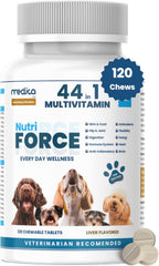 NutriForce 44-in-1 Multivitamínico para Perros - 120 Comprimidos Masticables