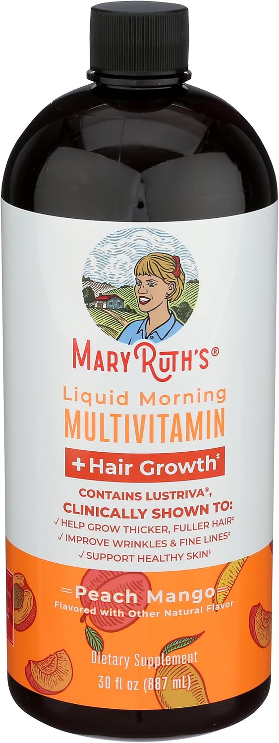 MaryRuth's Multivitamínico Líquido + Crecimiento del Cabello