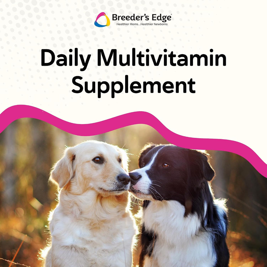 Breeder's Edge in Between for Her - Multivitamínico diario para perros y gatos reproductores - 360 comprimidos