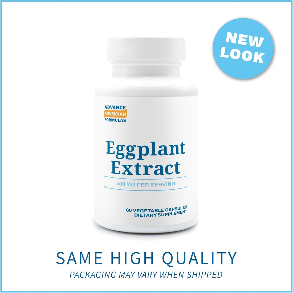 Extracto de Berenjena 500 mg, 60 Cápsulas Vegetales