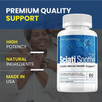 Sciatisoothe – Complemento para el Bienestar General y Salud Nerviosa (300 Cápsulas, 5 Envases)
