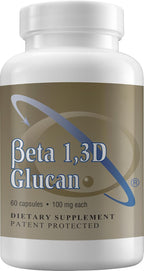 Beta 1,3D Glucan 100 mg – 60 Cápsulas para Apoyo Inmunológico