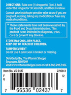 Vitamina B12 Líquida Metilcobalamina 1000 mcg - Gotas de Frambuesa - Absorción Rápida - 60 ml