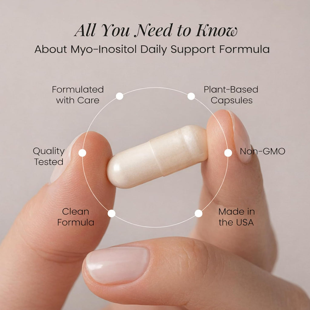 Cocó March N.M.D Myo-Inositol Apoyo Hormonal para Mujeres – 120 Cápsulas Veganas