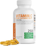 Bronson Vitamina C 1000 mg – Ácido Ascórbico Premium No GMO (250 Comprimidos)