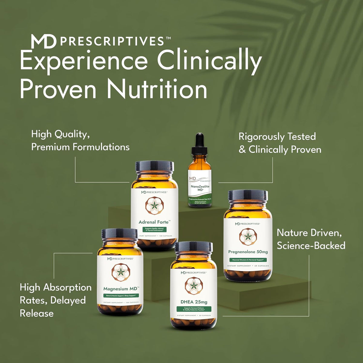 MD Prescriptives Pregnenolona - Fórmula Vegana para el Equilibrio Hormonal - 60 Cápsulas Vegetales (50 mg) - görsel 4
