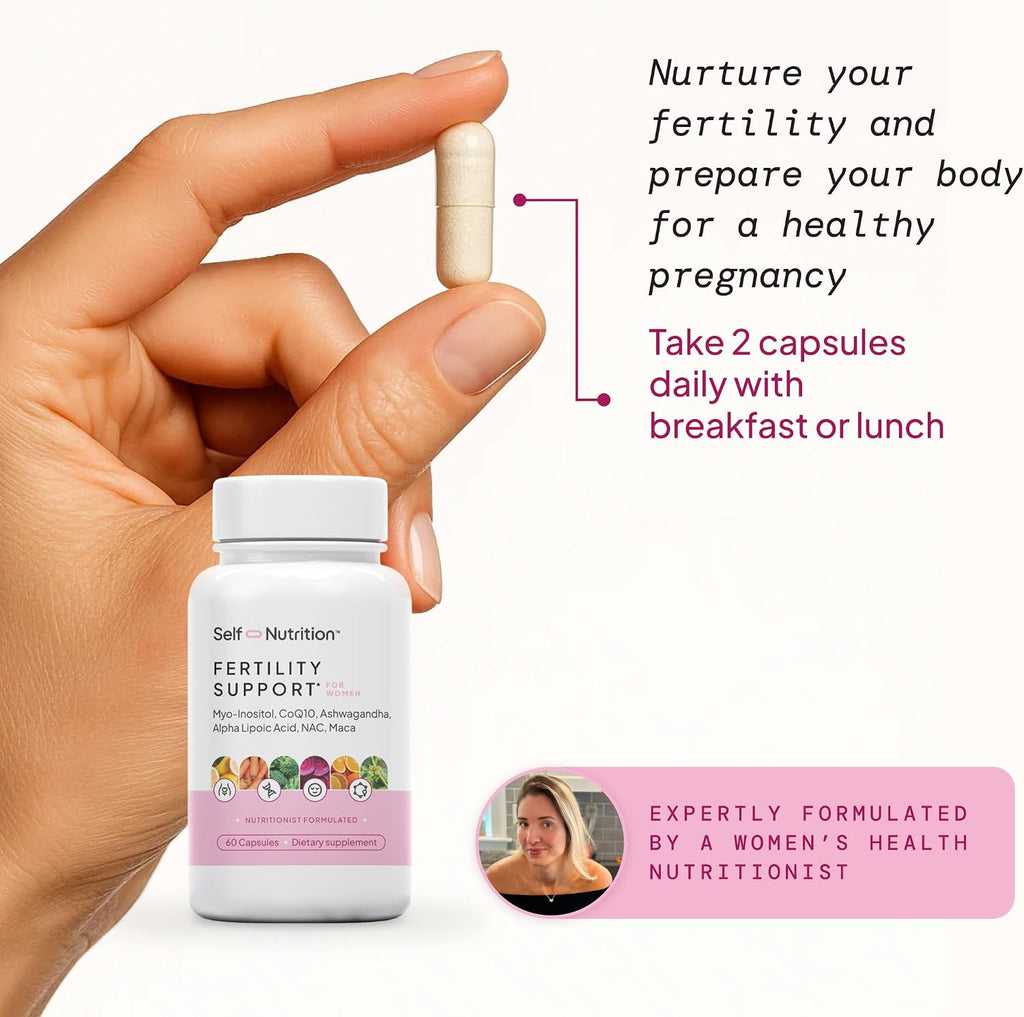 SELF NUTRITION Fertility Support for Women - 60 Cápsulas