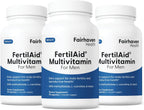 Fairhaven Health FertilAid for Men - Suplemento de Fertilidad Masculina, 2 Botellas (2 Meses)