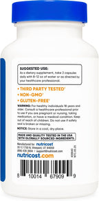 Nutricost Agmatine Sulfate 1000mg, 120 Cápsulas
