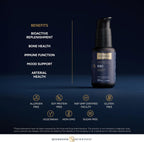 Quicksilver Scientific Nanoemulsified D3K2 - Vitamina D3 + K2 MK-7 Liposomal 2500 UI