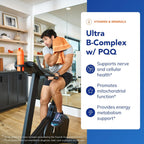 Pure Encapsulations Ultra B-Complex con PQQ | 60 Cápsulas