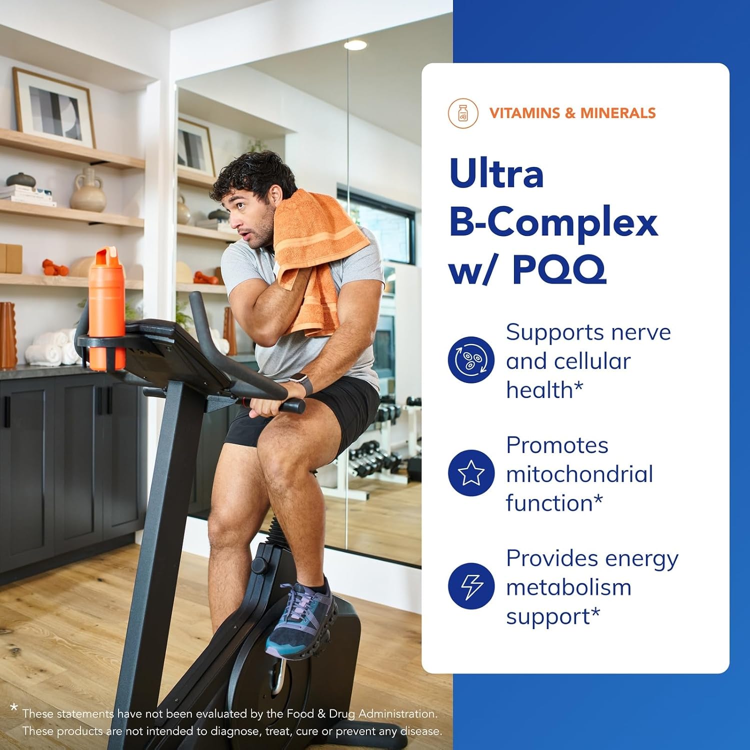 Pure Encapsulations Ultra B-Complex con PQQ | 60 Cápsulas