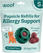 WOOF Pupsicle Recambios Multivitamínicos para Perros - 10 Unidades