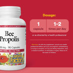 Natural Factors, Bee Propolis Extract 500 mg, 90 Capsules