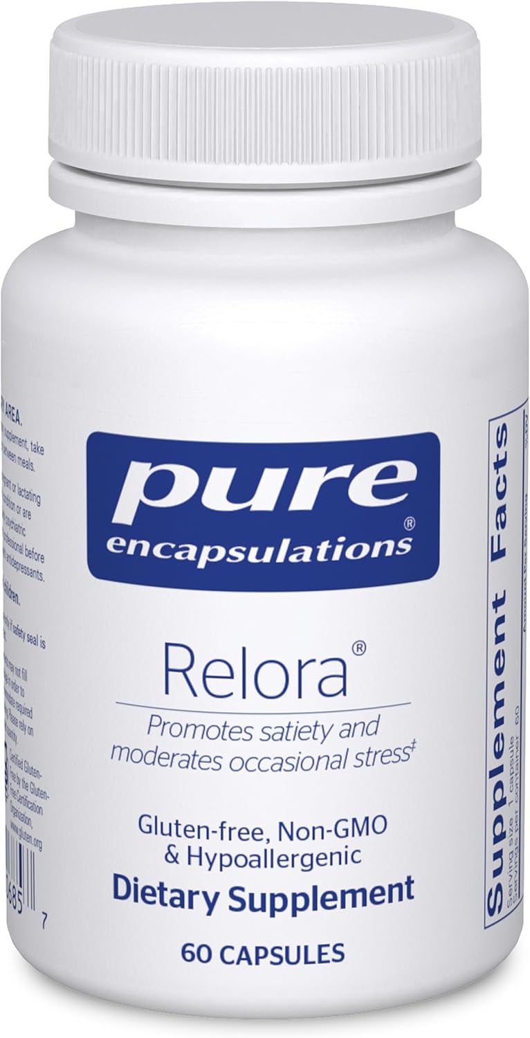 Pure Encapsulations Relora, 60 Cápsulas