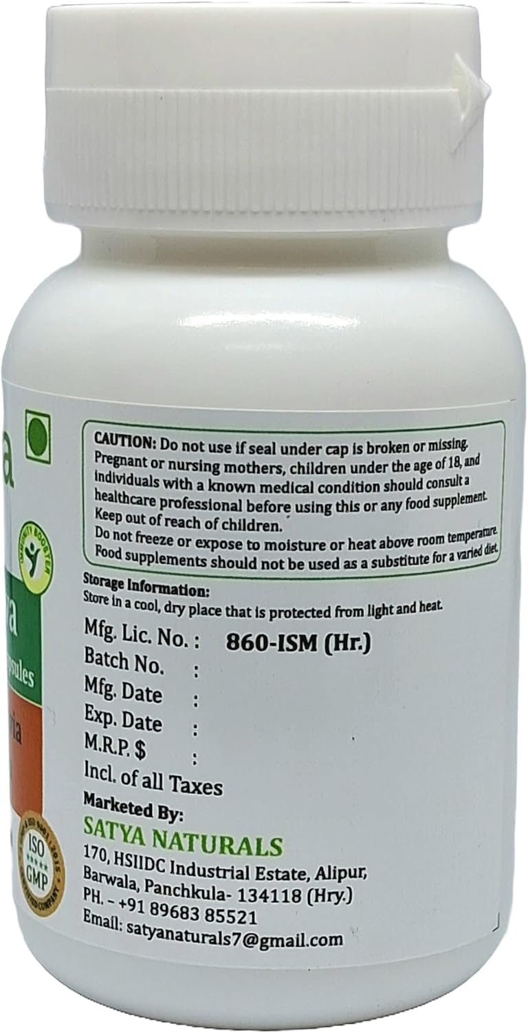 Punarnava Forte Cápsulas 500 mg - 60 Cápsulas Vegetales (Pack de 4)