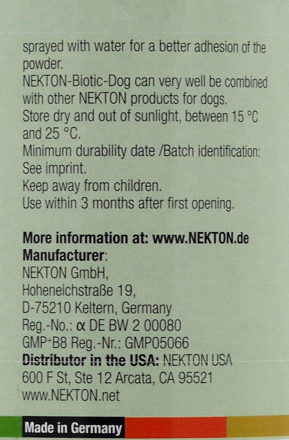 Nekton Biotic-Dog Probiótico para Perros 80g