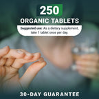 Dr. Berg's Greens Superfood Cruciferous Vegetable Tablets - 250 Comprimidos