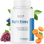 Sight Easy – Complemento Ocular con Luteína, Zeaxantina y Arándano – 60 Cápsulas