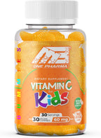 MB One Pharma – Gominolas de Vitamina C para Niños (30 Días) – Sabor Naranja Natural, Vegetarianas, Sin Gluten