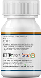 INLIFE Vitamina D3 5000 IU con Aceite de Coco Virgen Extra – 60 Cápsulas Blandas