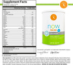 RELIV Now for Kids 1 Vainilla - Batido Nutricional Bajo en Azúcar con Vitaminas, Minerales y Proteína Vegetal para el Crecimiento y Desarrollo, 30 porciones