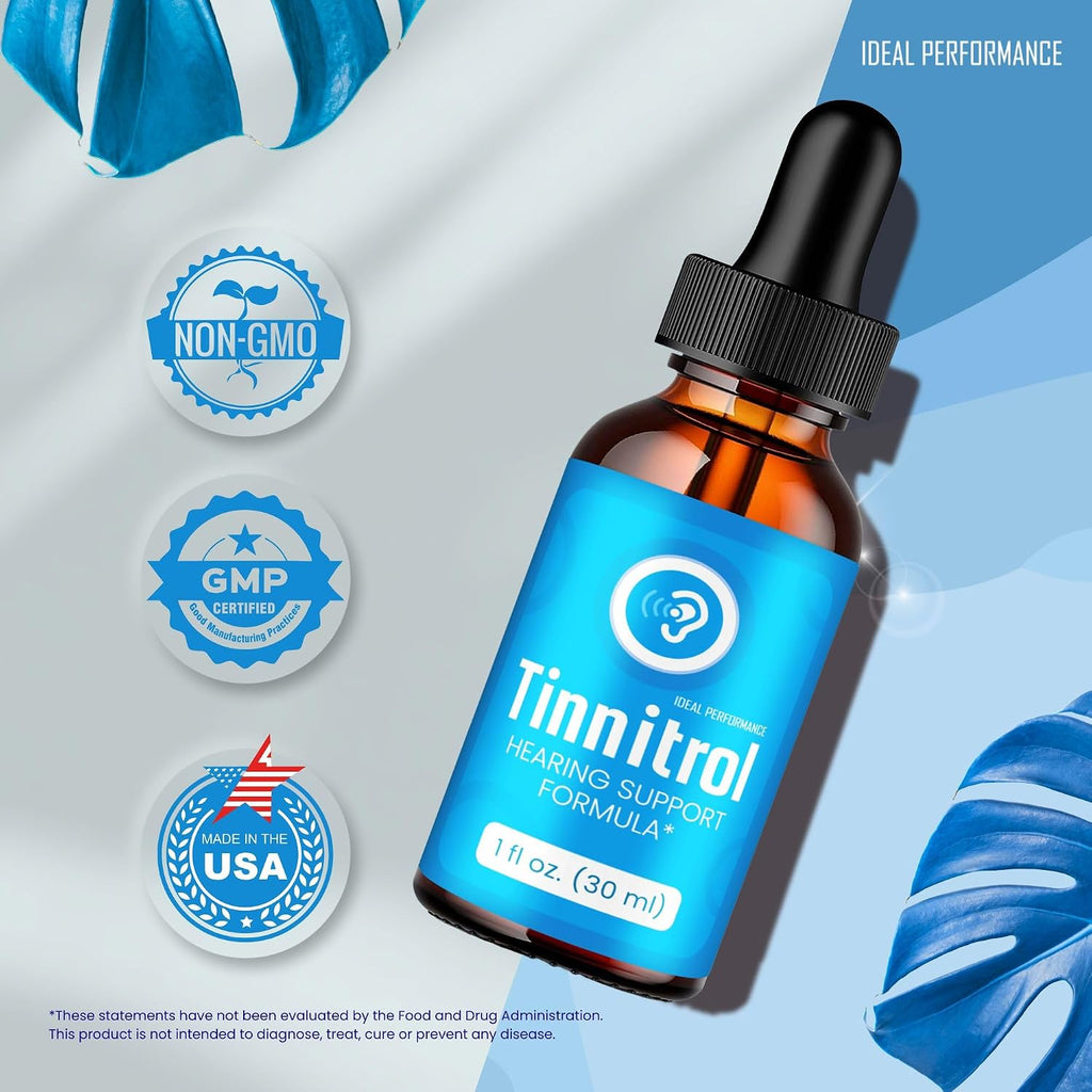 Tinnitrol Gotas para el Tinnitus - Complemento Alimenticio Líquido (2 Envases)