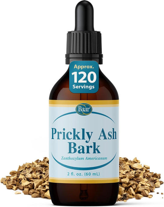 Baar Prickly Ash Bark Fluid Extract, 2 Onzas