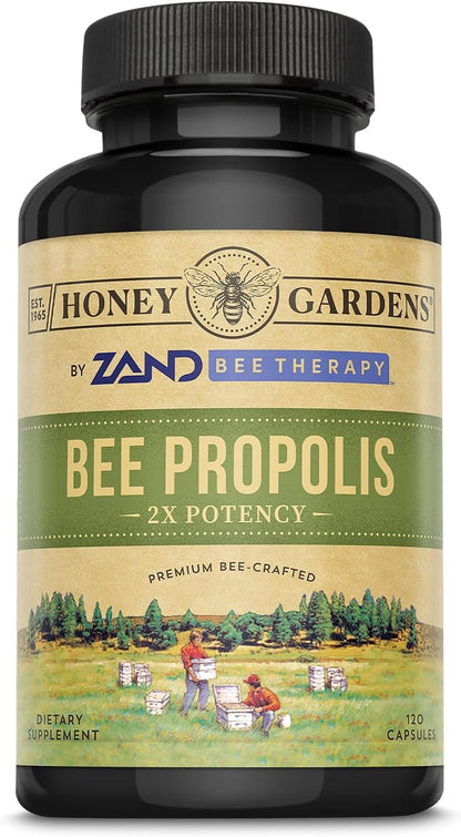 Honey Gardens Própolis de Abeja 650 mg, 120 Cápsulas – Image 1