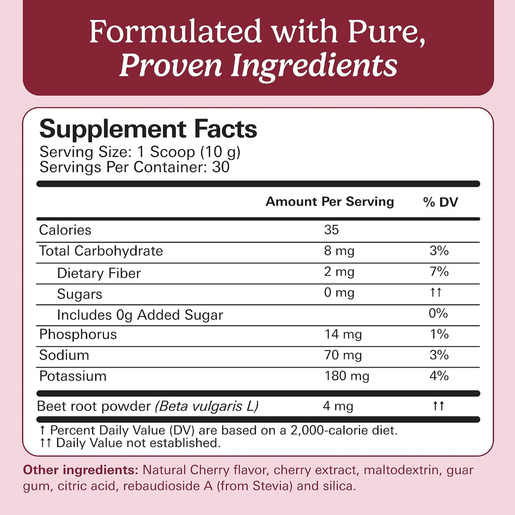Santo Remedio Circulación Plus – Extracto de Remolacha – Apoyo a la Circulación y Energía – Sabor Cereza – 30 Servicios