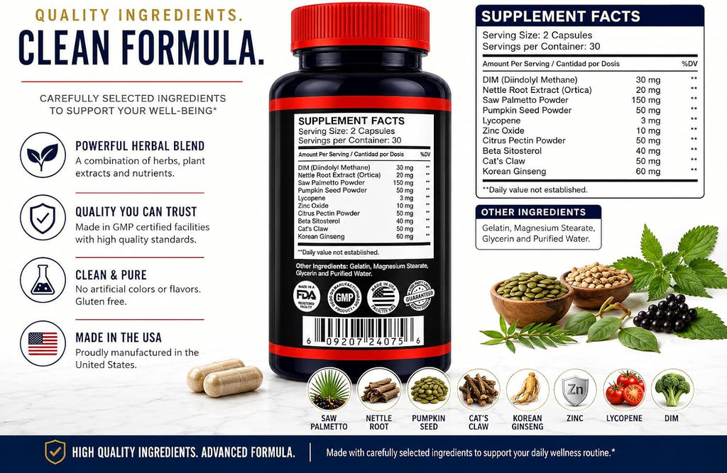 Prostaviax – 60 Cápsulas (Tamaño Económico) de AllNue