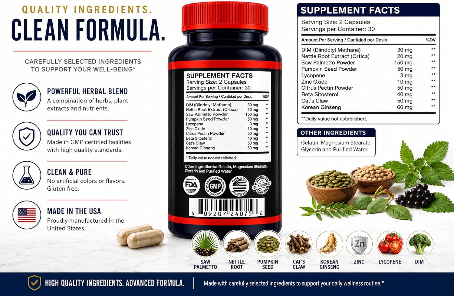 Prostaviax – 60 Cápsulas (Tamaño Económico) de AllNue