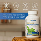 Andrographis Paniculata Extract 1,200mg con 100mg Andrografólidos - Cápsulas Veganas