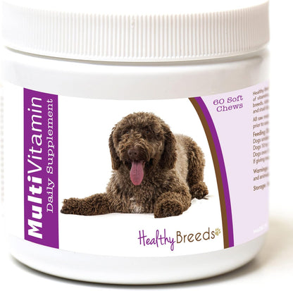 Healthy Breeds Spanish Water Dog Multi-Vitamin Soft Chews 60 Count – Image 1