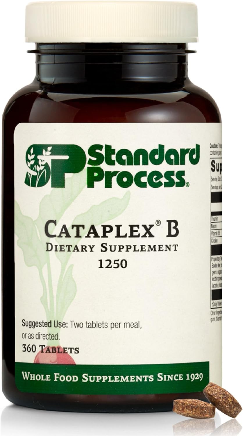 Standard Process Cataplex B – B Complex para el Corazón y el Sistema Nervioso (360 comprimidos)
