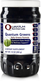 Quantum Nutrition Labs Quantum Organic Greens - Super Greens Powder, 283 g (10 oz)