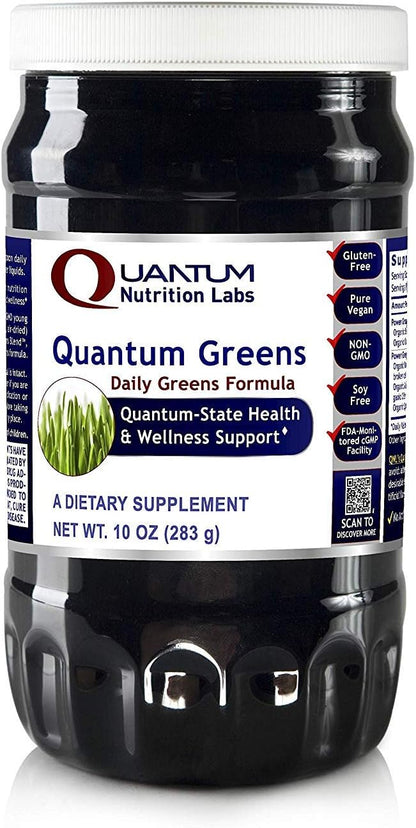Quantum Nutrition Labs Quantum Organic – Chlorella orgánica : alga verde rica en clorofila y nutrientes. – Image 1