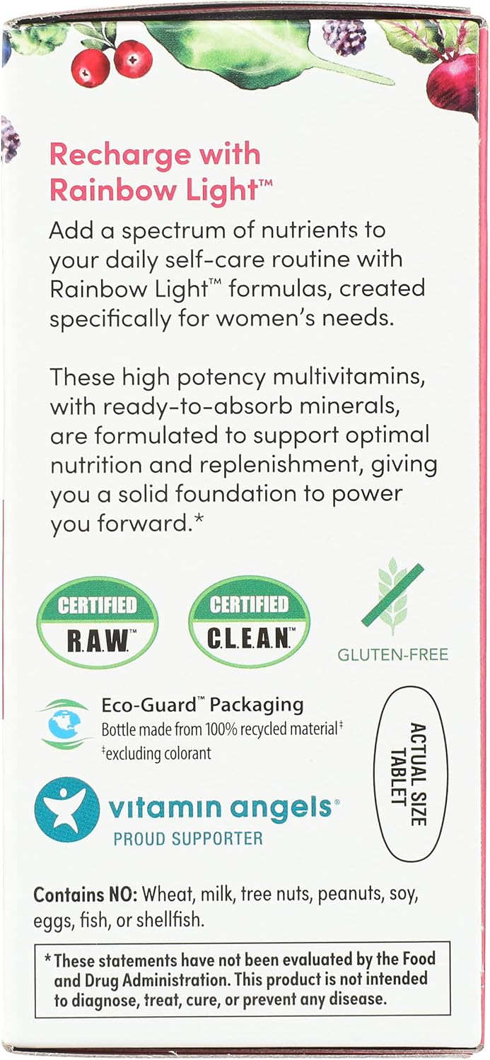 Rainbow Light Multivitamínico para Mujeres One, en Polvo, 120 dosis