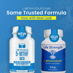 L-Metilfolato 5mg | 90 Cápsulas | Metilfolato Bioactivo 5-MTHF