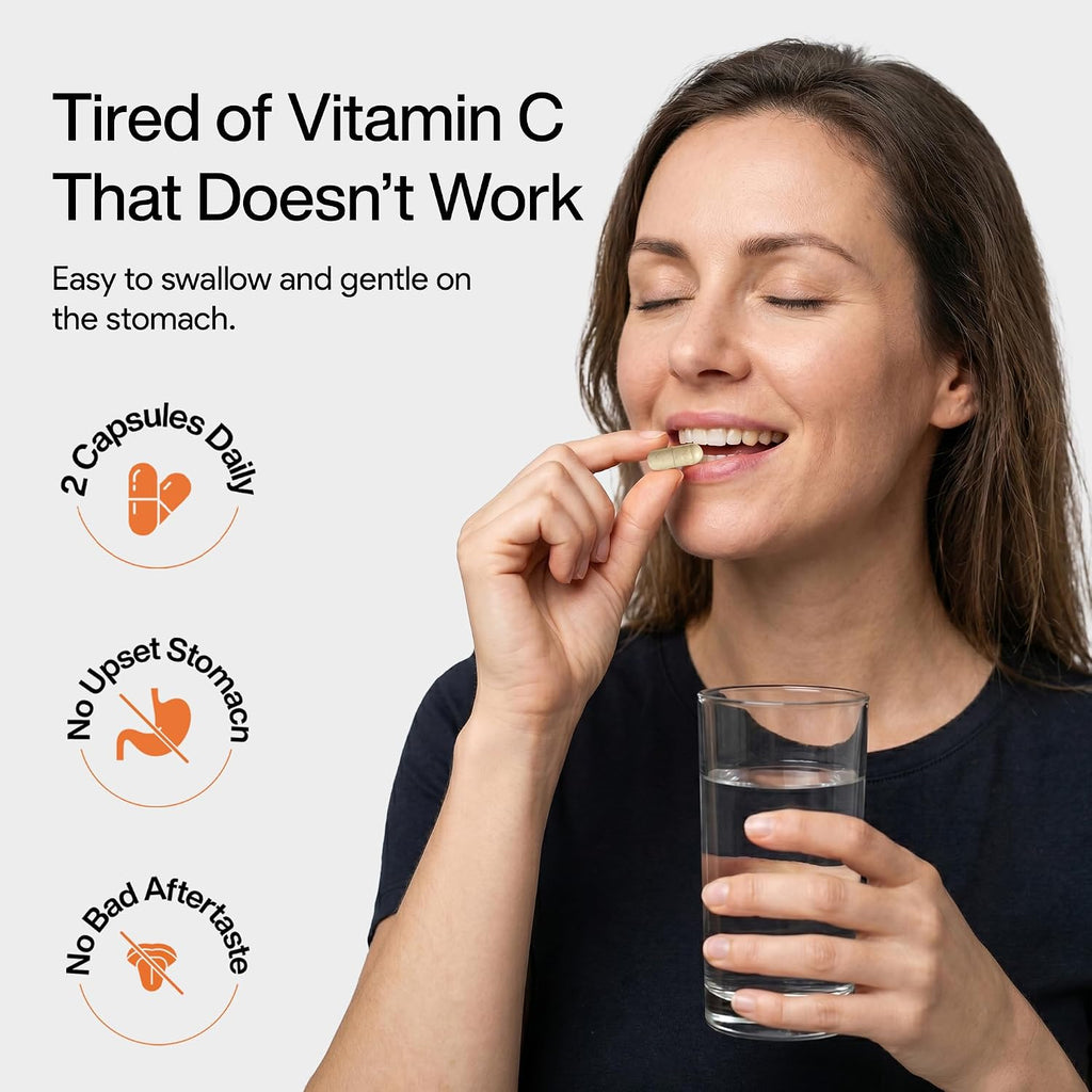 NutriFlair Vitamina C Liposomal 1700 mg, 180 Cápsulas - Alta Absorción