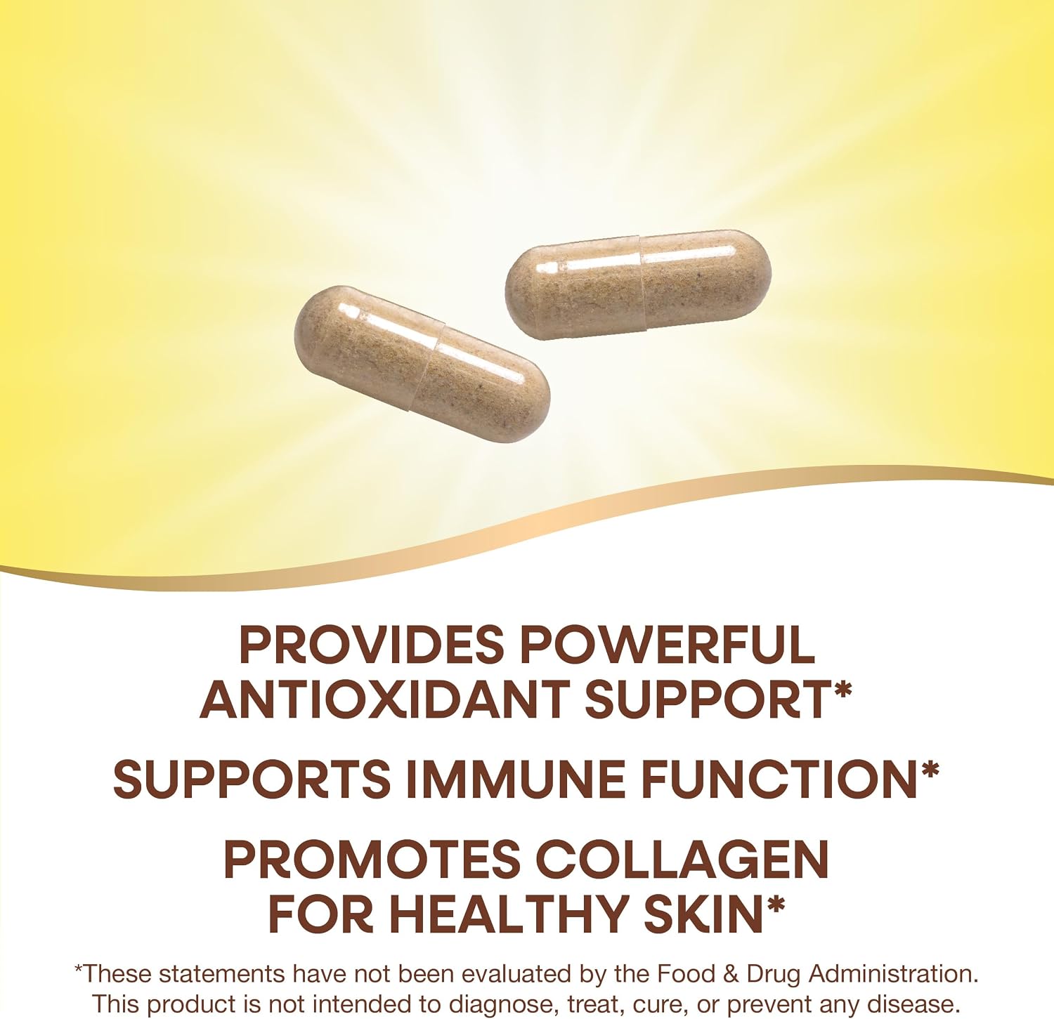 Nature's Way Vitamina C 500 mg con Bioflavonoides - 100 Cápsulas (Paquete de 2)