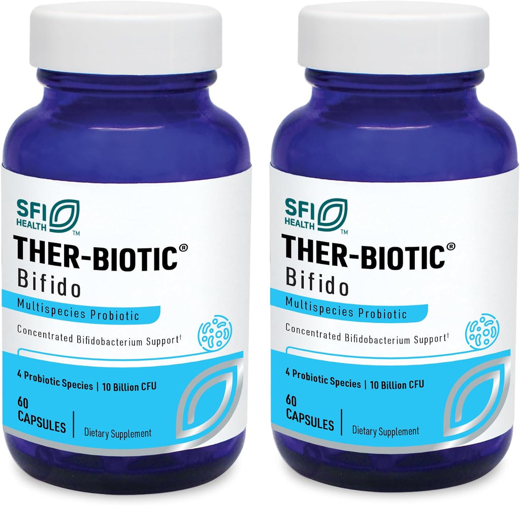 Klaire Labs Ther-Biotic Factor 4 - Probiótico Bifidobacterium (60 Cápsulas)