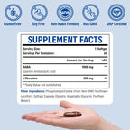 Genogna Liposomal GABA con L-Theanine 1200mg Complemento Alimenticio para Adultos (60 Cápsulas)