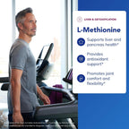 Pure Encapsulations L-Metionina | Suplemento de Aminoácido para Articulaciones, Hígado y Páncreas | 60 Cápsulas