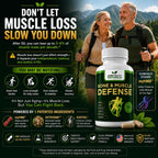 Green Valley Naturals Bone & Muscle Defense - 180 Cápsulas